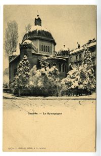 Genève. - La Synagogue