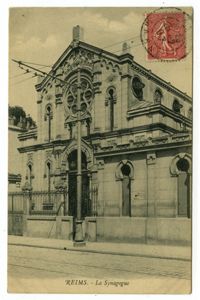 Reims. - La Synagogue