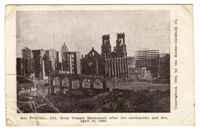 San Francisco, Cal., from Temple Emmanuel after the earthquake and fire, April 18, 1906