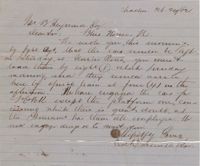188. Edward Barnwell to James B. Heyward -- October 24, 1862