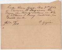 208. Written loan for $20 -- December 9, 1863