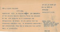 Telegram to J. Palmer Gaillard from Isaiah Bennett