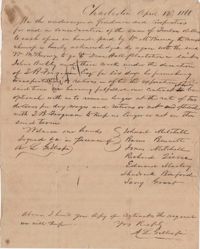 284. Contract between Thomas B. Ferguson and Freedmen Laborers -- April 12, 1866