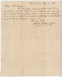 306. Hyatt McBurney to Thomas B. Ferguson -- July 17, 1866