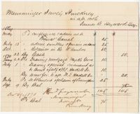 320. Bill of Services to James B. Heyward -- December 29, 1870