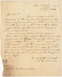 087.  John C. Calhoun to William H. W. Barnwell -- January 7, 1846