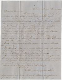 442.  Edward Barnwell to Catherine Osborn Barnwell -- June 30, 1854