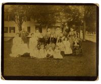 Pollitzer family photo in Griffon's Corner, Catskills Mountains
