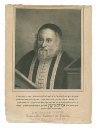 R. Abraham Tiktin, Landes-Ober-Rabbiner in Breslau