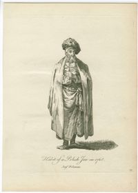 Habit of a Polish Jew in 1768 / Juif Polanais