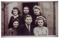 Francine Ajzensztark and friends, 1942