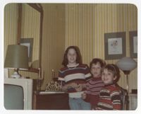 Susan, David, and Adam Semel, 1978
