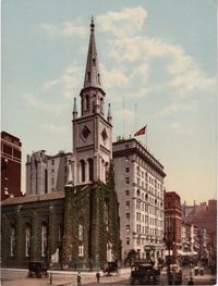 Marble Collegiate Church and Holland House, New York