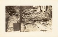 Ruins of 45 State Street After the 1938 Tornadoes
