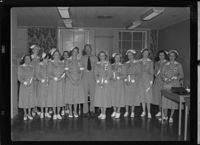 Naval Hospital Gray Ladies with Capt. Reid