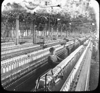 Spinning Cotton Yarn in the Great Textile Mills, Lawrence, Mass.