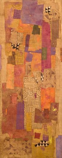 African Patchwork with Violet
