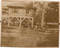 View of extension of Main House from right rear