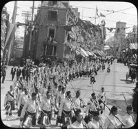 Fifth Royal Highlanders of Montreal, Quebec Tercentenary, July, 1908.