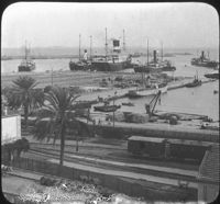 Harbor of Algiers, Algeria.