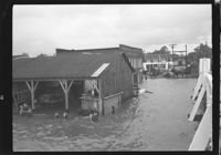 Flooding at Macdonalds, Wilkins & Co. Cotton Ginnery