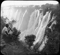 Victoria Falls, Rhodesia, Africa.