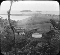 Islands and Breakwater, Pacific Entrance, Canal Zone.