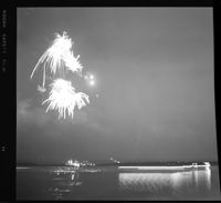 Fireworks over the Beaufort River
