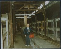 Pincus Kolender at Auschwitz 1987