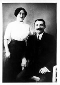 Max and Berta Adler circa 1920