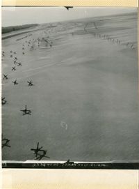Normandy, pre D-day reconnaissance photo