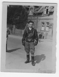 Joe Engel, DP camp Zeilsheim, 1946