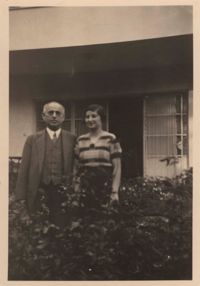 Adolf Mondschein and Claire Mondschein, Cologne, 1934