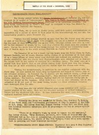 Reconnaissance leading up to German breakthrough, article