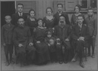 Renee Kolender's family on father's side (Fuchs) circa 1925
