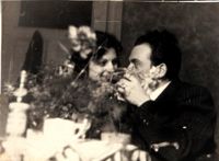 Harry and Erika Blas wedding photo 1951